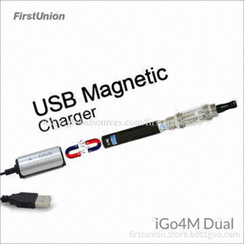 Hot sale iGo4M Dual-rechargeable Electronic Cigarettes with Dual-tank Clearomizer